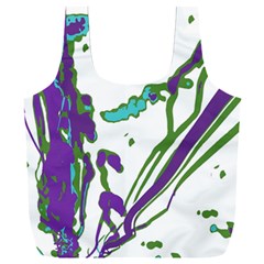 Multicolored Abstract Print Full Print Recycle Bag (xxxl) by dflcprintsclothing