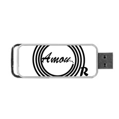 Amour Portable Usb Flash (two Sides) by WELCOMEshop