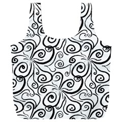 Squiggles Full Print Recycle Bag (xxl) by SychEva