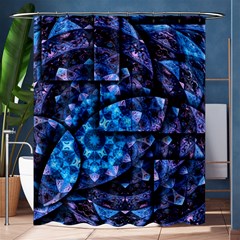 Dismembered Mandala Shower Curtain 60  X 72  (medium)  by MRNStudios