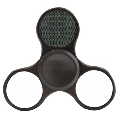 Iron Ornament Grid Pattern Finger Spinner by dflcprintsclothing