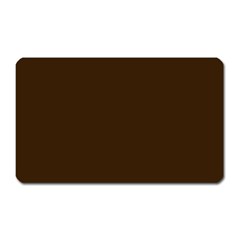 Brunette Brown Magnet (rectangular) by FabChoice