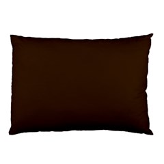 Brunette Brown Pillow Case by FabChoice