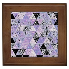 Candy Glass Framed Tile by MRNStudios