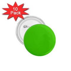 Bright Green 1 75  Buttons (10 Pack) by FabChoice