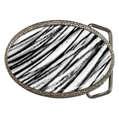 Galaxy Motion Black And White Print 2 Belt Buckles by dflcprintsclothing