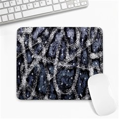 Glithc Grunge Abstract Print Large Mousepads by dflcprintsclothing