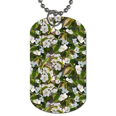 Blooming Garden Dog Tag (two Sides) by SychEva