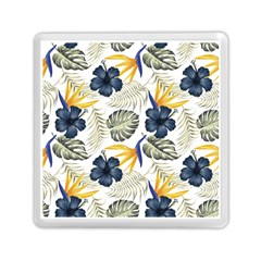 Tropical Blue Love Memory Card Reader (square) by designsbymallika