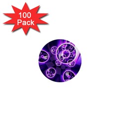 Fractal Illusion 1  Mini Buttons (100 Pack) 