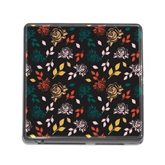 Rose Floral Memory Card Reader (square 5 Slot) by tmsartbazaar