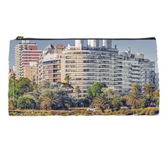 Urban Coastal Scene, Montevideo Uruguay Pencil Case by dflcprintsclothing