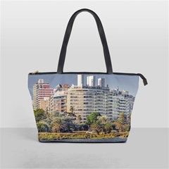 Urban Coastal Scene, Montevideo Uruguay Classic Shoulder Handbag by dflcprintsclothing