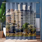 Urban Coastal Scene, Montevideo Uruguay Shower Curtain 60  x 72  (Medium)  60 x72  Curtain