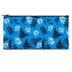 Folk Flowers Art Pattern Floral  Surface Design  Seamless Pattern Pencil Case by Eskimos