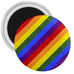 Lgbt Pride Motif Flag Pattern 1 3  Magnets by dflcprintsclothing