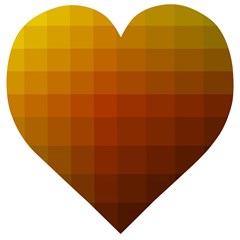 Zappwaits - Color Gradient Wooden Puzzle Heart by zappwaits