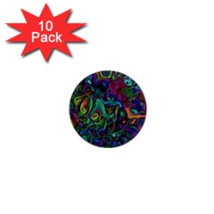 Brain Melt 1  Mini Magnet (10 Pack)  by MRNStudios