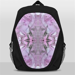 Pastels Symmetry Backpack Bag by kaleidomarblingart