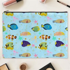 Underwater World Cosmetic Bag (xxxl) by SychEva