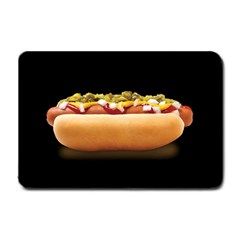 Hot Dog Small Doormat  by snackkingdom