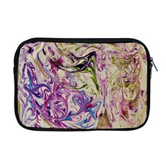 Abstract Swirls Iv Apple Macbook Pro 17  Zipper Case by kaleidomarblingart