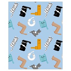 Unusual And Funny Tetris Cats Drawstring Bag (small)