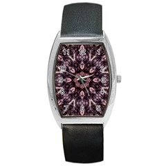 Rose Gold Mandala Barrel Style Metal Watch by MRNStudios