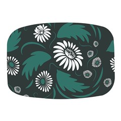 Folk Flowers Pattern Mini Square Pill Box by Eskimos