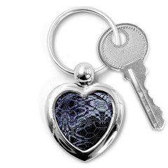 Circuits Key Chain (heart) by MRNStudios