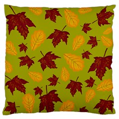 Golden Autumn Standard Flano Cushion Case (two Sides) by Daria3107