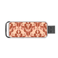 Great Vintage Pattern F Portable Usb Flash (two Sides) by PatternFactory