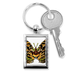 Bigcat Butterfly Key Chain (rectangle) by IIPhotographyAndDesigns