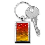 Music-notes-melody-note-sound Key Chain (Rectangle) Front