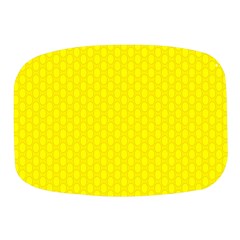 Soft Pattern Yellow Mini Square Pill Box by PatternFactory