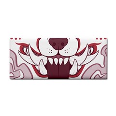 Kitsune Mask Hand Towel by mindnmint