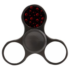 Red Drops On Black Finger Spinner by SychEva