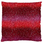 Red Sequins Large Flano Cushion Case (Two Sides) Front