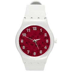 4486f66e-bfab-474a-accc-b3100c9fd718 Round Plastic Sport Watch (m) by SychEva