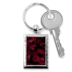 Red Abstraction Key Chain (rectangle) by SychEva