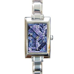 Different Volumes Rectangle Italian Charm Watch by MRNStudios