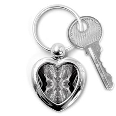 Compressed Carbon Key Chain (heart) by MRNStudios