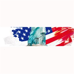 Statue Of Liberty Independence Day Poster Art Large Bar Mats by Sudhe