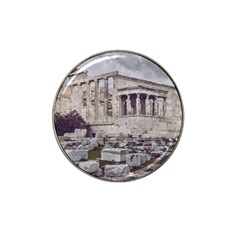 Erechtheum Temple, Athens, Greece Hat Clip Ball Marker by dflcprintsclothing