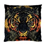 Tiger-predator-abstract-feline Standard Cushion Case (Two Sides) Back