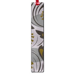 Folk Flowers Pattern Floral Surface Design Seamless Pattern Large Book Marks by Eskimos