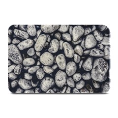 White Rocks Close Up Pattern Photo Plate Mats