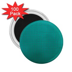 Metallic Mesh Screen 2-blue 2 25  Magnets (100 Pack)  by impacteesstreetweareight