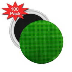 Metallic Mesh Screen 2-green 2 25  Magnets (100 Pack)  by impacteesstreetweareight