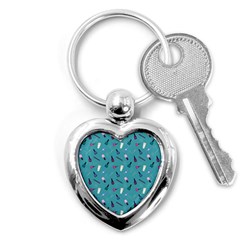 Manicure Supplies  Nail Polish Key Chain (heart) by SychEva